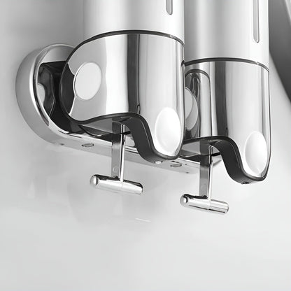 PureDose™ - Wand Seifenspender - Modernes Design - Eleganter Badspender
