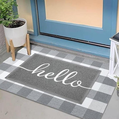 HelloEntry™ - Fußmatte Eingang - Modernes Design - Schmutzfang Matte