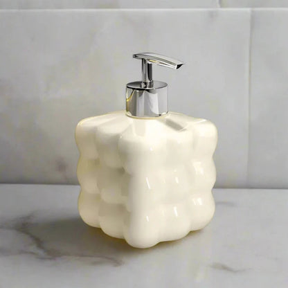 BubbleLuxe™ - Keramik Seifenspender - Bubble Design - Modernes Badezimmer Zubehör
