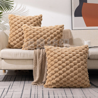 MarshmallowPlush™ - Kissenbezug Sofakissen - 3D Textur Stil - Weicher Komfort