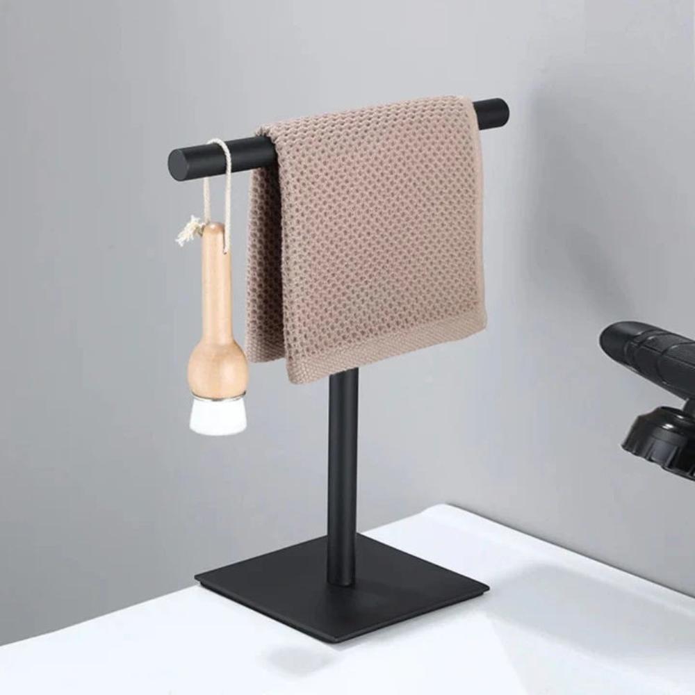 TowelArc™ - Handtuchhalter für Waschtisch - Freistehendes Design - Badezimmer Handtuchständer