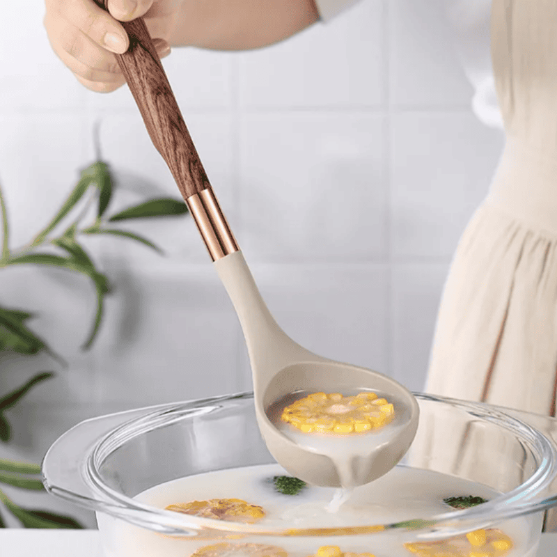 CookCraft™ - Silikon Küchenutensilien Set - Modern Stil - 10-teiliges Kochset