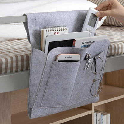 BedPocket™ - Bett Organizer Tasche - Minimalistischer Stil - Platzsparende Aufbewahrung