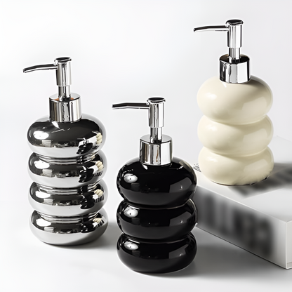 SphereFlow™ - Rund Seifenspender - Minimalistisches Design - Modernes Badezimmer Zubehör