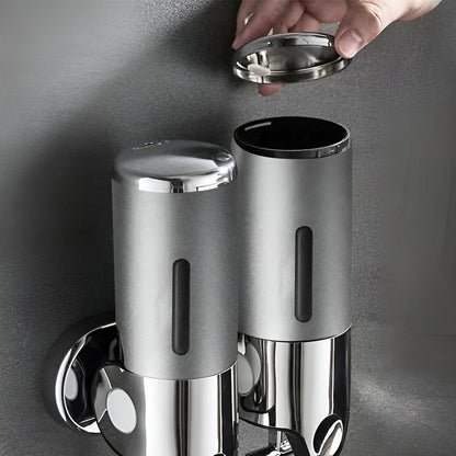 PureDose™ - Wand Seifenspender - Modernes Design - Eleganter Badspender