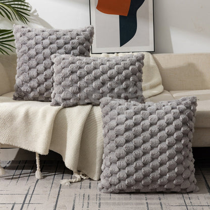 MarshmallowPlush™ - Kissenbezug Sofakissen - 3D Textur Stil - Weicher Komfort