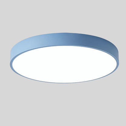 NordHalo™ - LED Deckenleuchte - Rundes Design - Holz Optik Deckenlampe