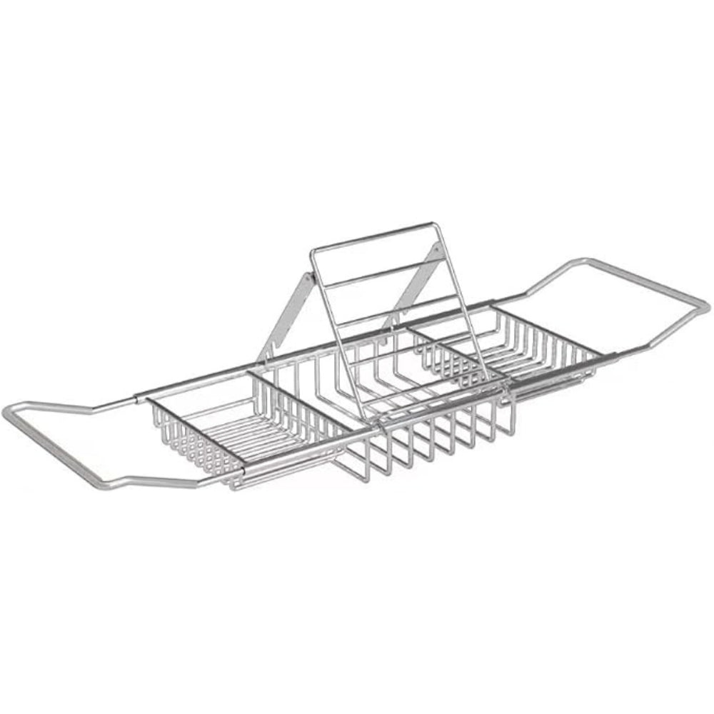 BathSpan™ - Edelstahl Badewannenablage - Verstellbares Design - Badewannen Tablett