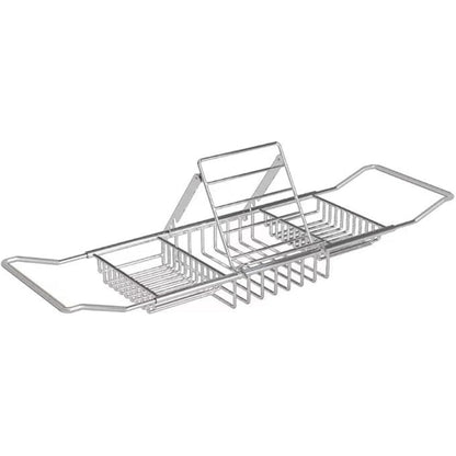 BathSpan™ - Edelstahl Badewannenablage - Verstellbares Design - Badewannen Tablett