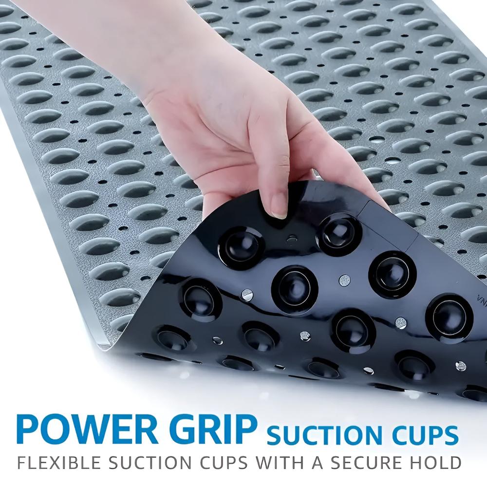 UltraGrip™ - Badewannenmatte Antirutsch - Modernes Sicherheitsdesign - 200 Saugnäpfe Halt