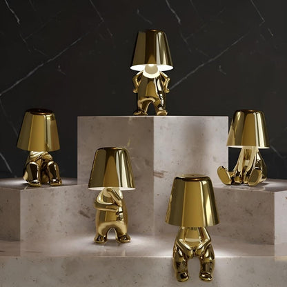 ThinkerGlow™ - Tischlampe Modern - Skulptur Stil - Dimmbares Licht