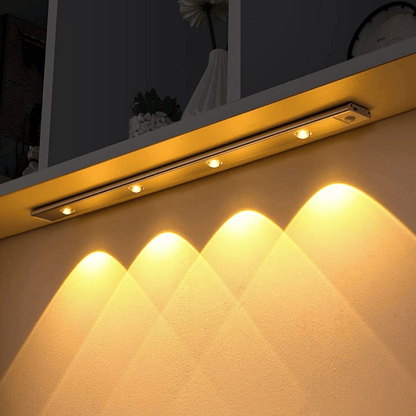 MotionGlow™ - LED Sensorleuchte Kabellos - Wiederaufladbar - Intelligente Innenbeleuchtung