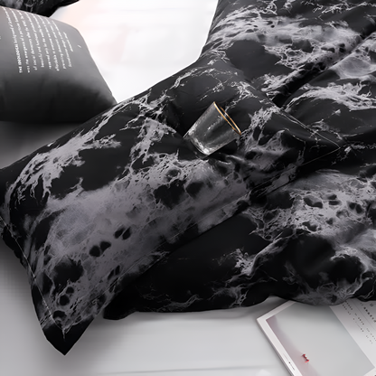 MarbleNight™ - Bettwäsche Set Marmor - Modernes Design - Elegantes Schlafzimmer Set