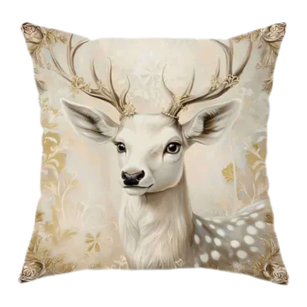 VelvetFestive™ - Weihnachts Kissenbezug Samt - Vintage Stil - Festliche Dekoration