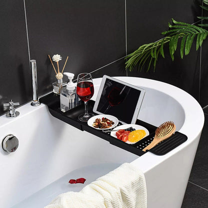 BathEase™ - Badewannenablage - Verstellbares Design - Badewannen Tablett