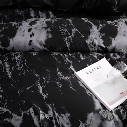 MarbleNight™ - Bettwäsche Set Marmor - Modernes Design - Elegantes Schlafzimmer Set