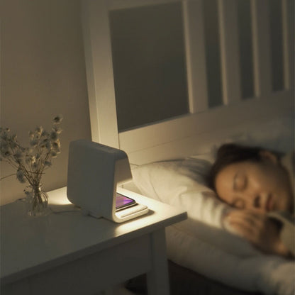 LumaCharge™ - 3-in-1 Nachttischlampe - Modern Stil - Multifunktionale Tischleuchte