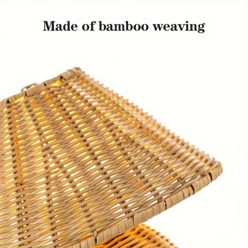 RattanGlow™ - Tischlampe Rattan - Boho Stil - Warmes Ambiente