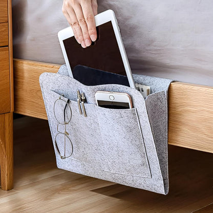 BedPocket™ - Bett Organizer Tasche - Minimalistischer Stil - Platzsparende Aufbewahrung