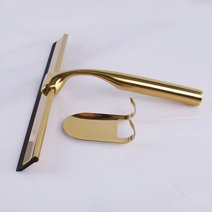 ClearSwipe™ - Edelstahl Abzieher - Gold Finish - Fenster und Duschabzieher