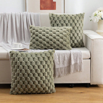 MarshmallowPlush™ - Kissenbezug Sofakissen - 3D Textur Stil - Weicher Komfort