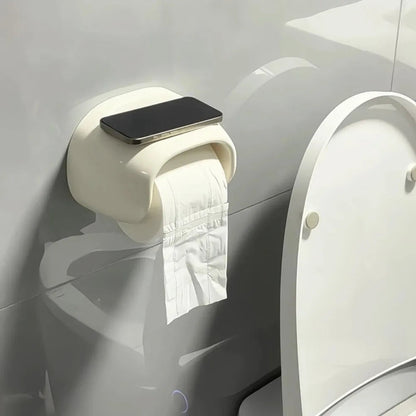 Aero Toilettenpapierhalter - Hochglänzend, Klebefix ohne Bohren 6