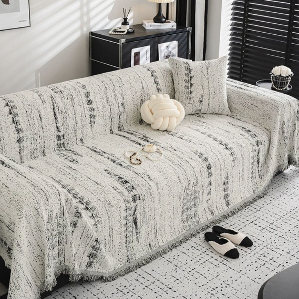 Almond Crest Sofabezug - Chenille, Stilvoll und Waschbar 0