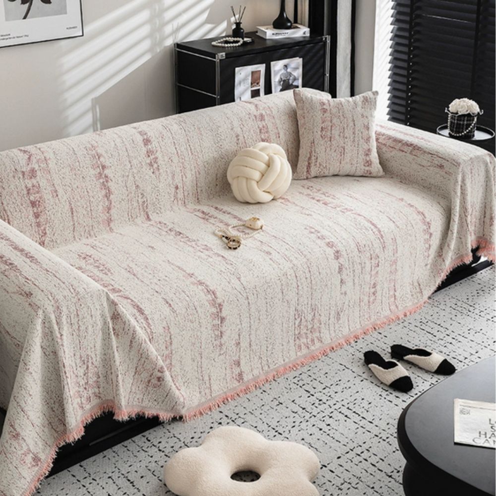 Almond Crest Sofabezug - Chenille, Stilvoll und Waschbar 7