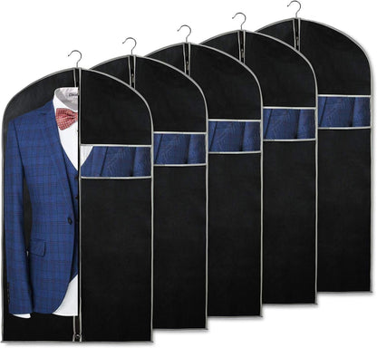 Alvion Kleiderhülle Set - Atmungsaktives Vlies, 10er-Pack mit Fenster 0