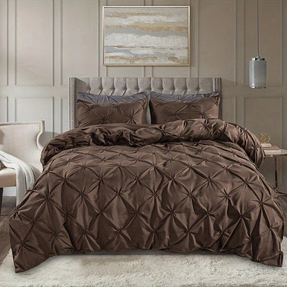 PleatLuxe™ - Bettwäsche Set Plissee - Elegantes Design - Hotelstil Schlafzimmer Set