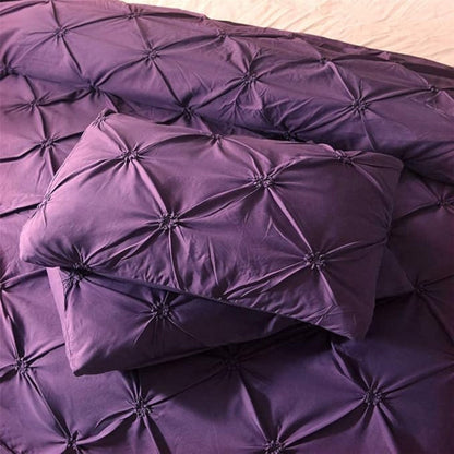 PleatLuxe™ - Bettwäsche Set Plissee - Elegantes Design - Hotelstil Schlafzimmer Set