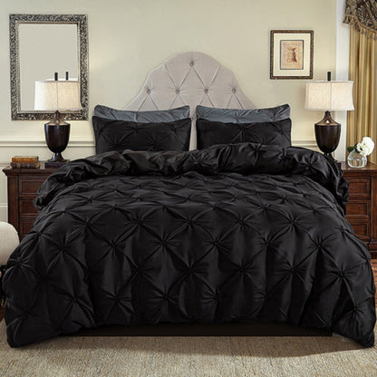 PleatLuxe™ - Bettwäsche Set Plissee - Elegantes Design - Hotelstil Schlafzimmer Set