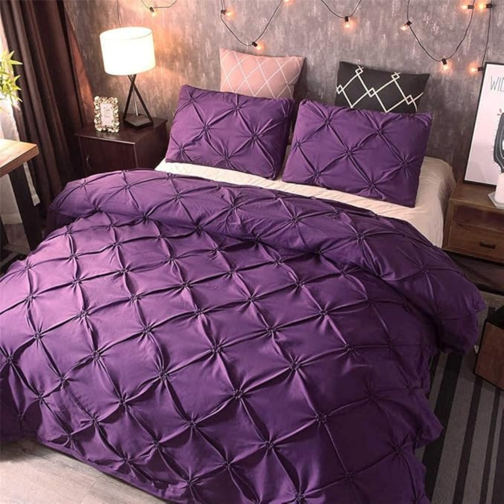 PleatLuxe™ - Bettwäsche Set Plissee - Elegantes Design - Hotelstil Schlafzimmer Set