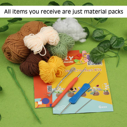 Anora Häkelset für Anfänger - Komplettes DIY mit Garn und Anleitung 2