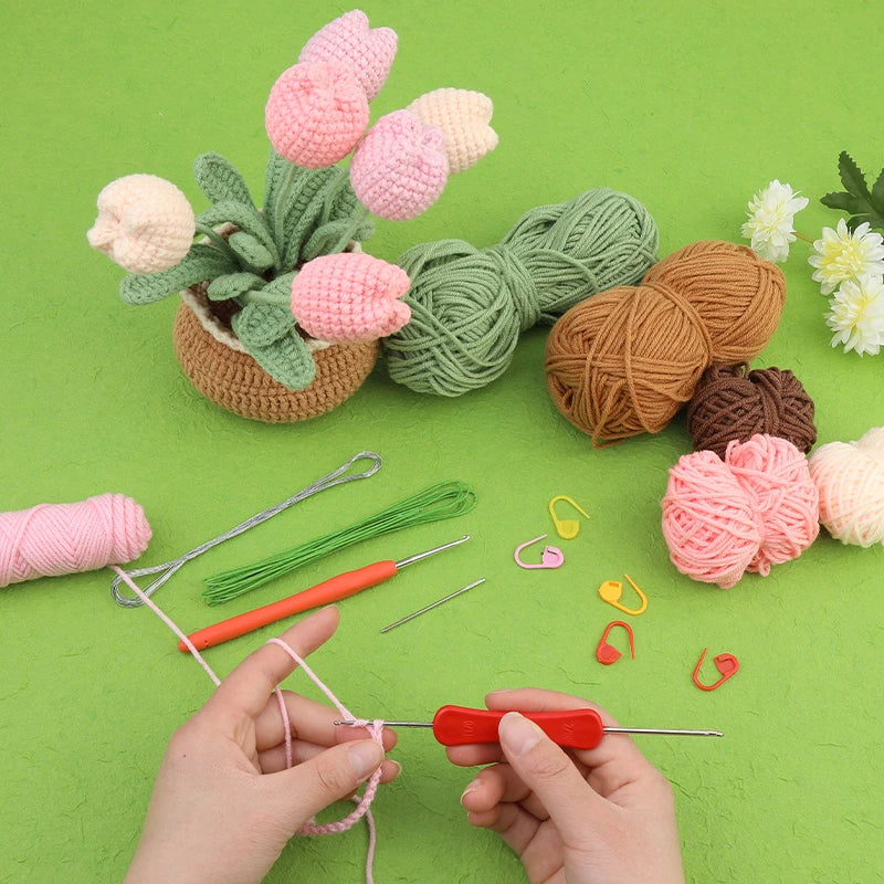 Anora Häkelset für Anfänger - Komplettes DIY mit Garn und Anleitung 5