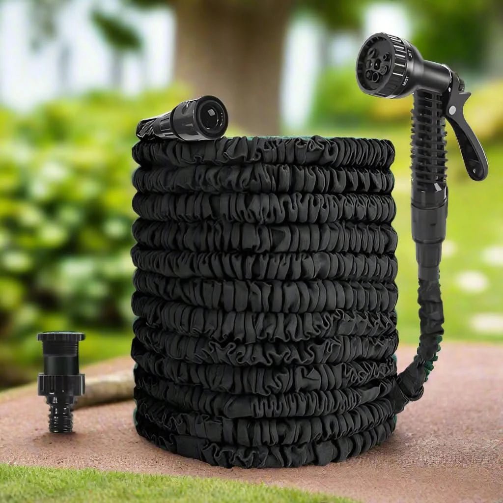 AquaFlex Gartenschlauch - Flexibel, Hochdruck, 7 Sprühmodi 1