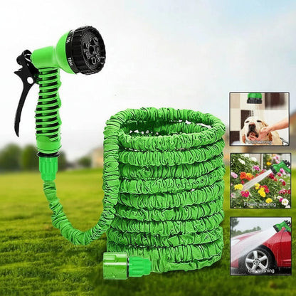 AquaFlex Gartenschlauch - Flexibel, Hochdruck, 7 Sprühmodi 5