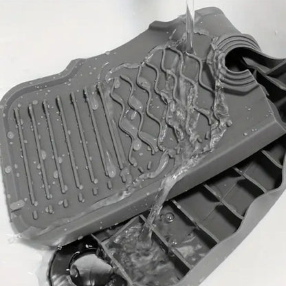 AquaSlope Spülbeckenmatte - Flexibles Gummi mit 5° Gefälle, Universell Anpassbar 4