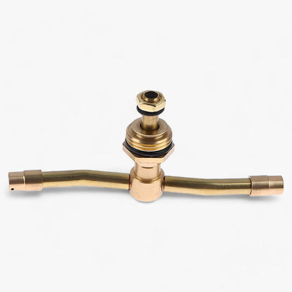 AquaSpray Gartensprinkler - Messing, 360° Bewässerung 0