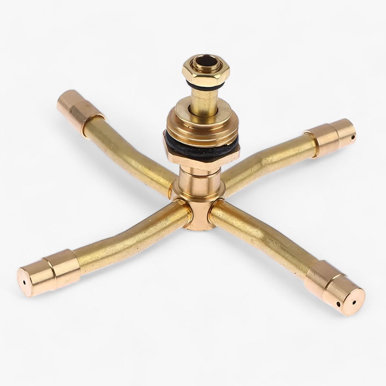 AquaSpray Gartensprinkler - Messing, 360° Bewässerung 6