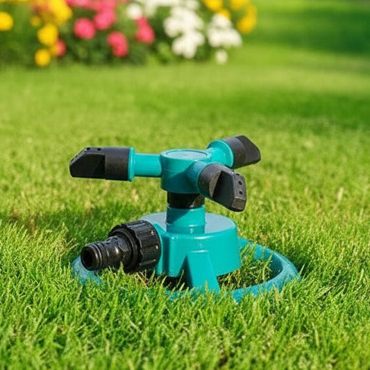 AquaSpray Sprinkleranlage - Automatisch, 360-Grad-Bewässerung 0
