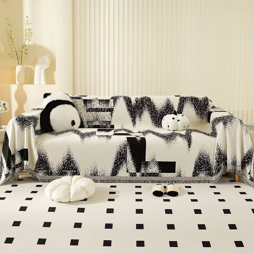 Arden Sofabezug - Chenille, Abstraktes Design für 3-Sitzer 0