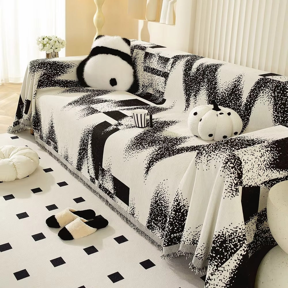 Arden Sofabezug - Chenille, Abstraktes Design für 3-Sitzer 2