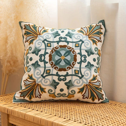 Aurelia Kissenbezug Sofakissen - Vintage Stickerei, Mikrofaser, 45,7 cm 2