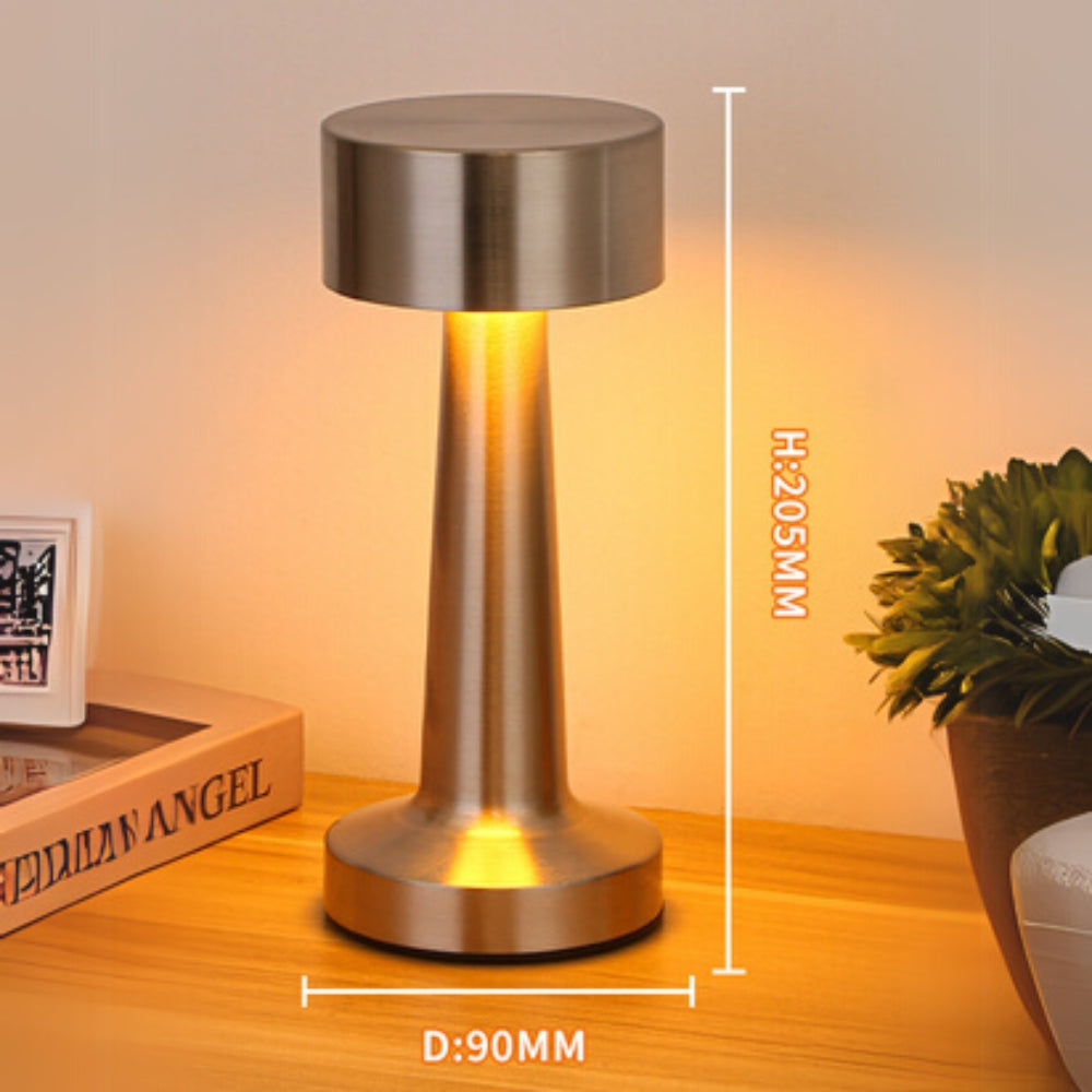 Aurelia LED-Schreibtischlampe - Tragbar, Aluminium, Touch-Steuerung 3