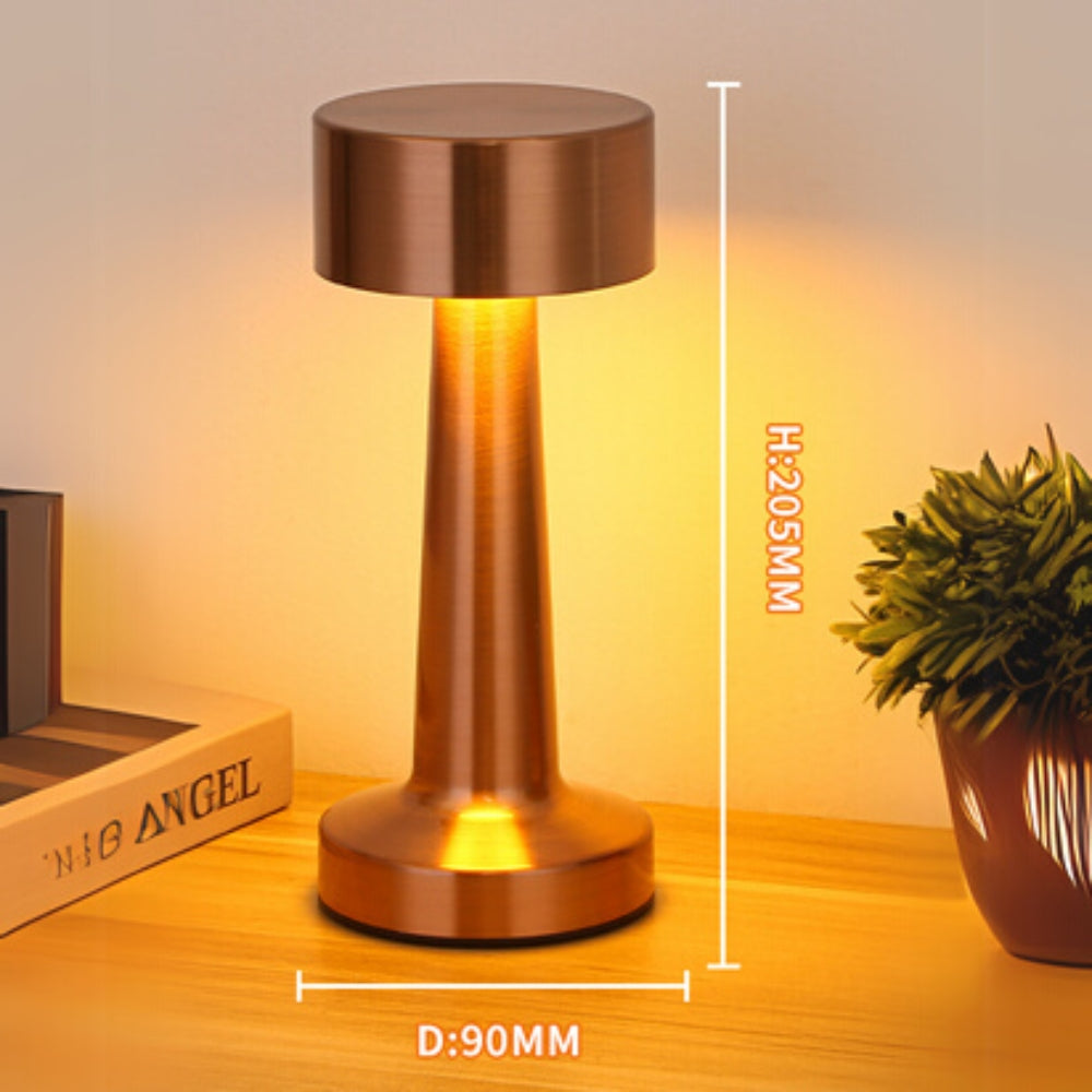 Aurelia LED-Schreibtischlampe - Tragbar, Aluminium, Touch-Steuerung 5
