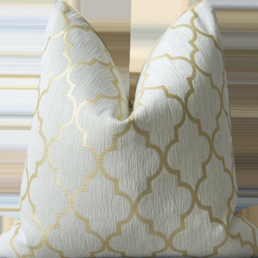 Auric Kissenbezug - Mikrofaser, Modernes Design mit Metallic-Print 5