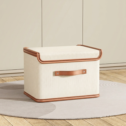 Avento Aufbewahrungsbox mit Deckel - Faltbar, Oxford-Stoff, Praktisch und Platzsparend 0