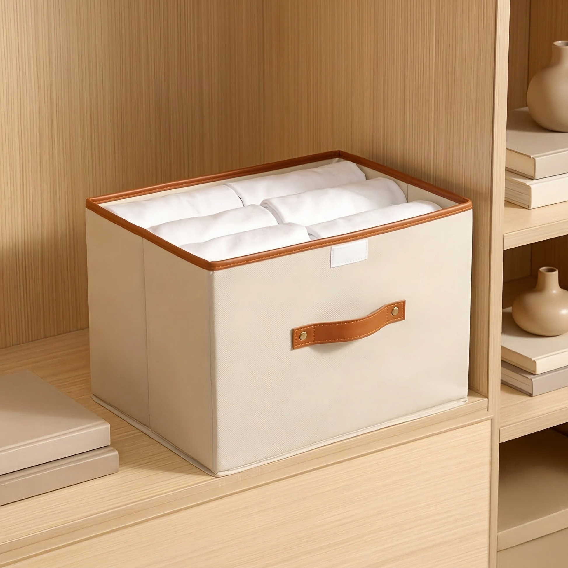 Avento Aufbewahrungsbox mit Deckel - Faltbar, Oxford-Stoff, Praktisch und Platzsparend 2