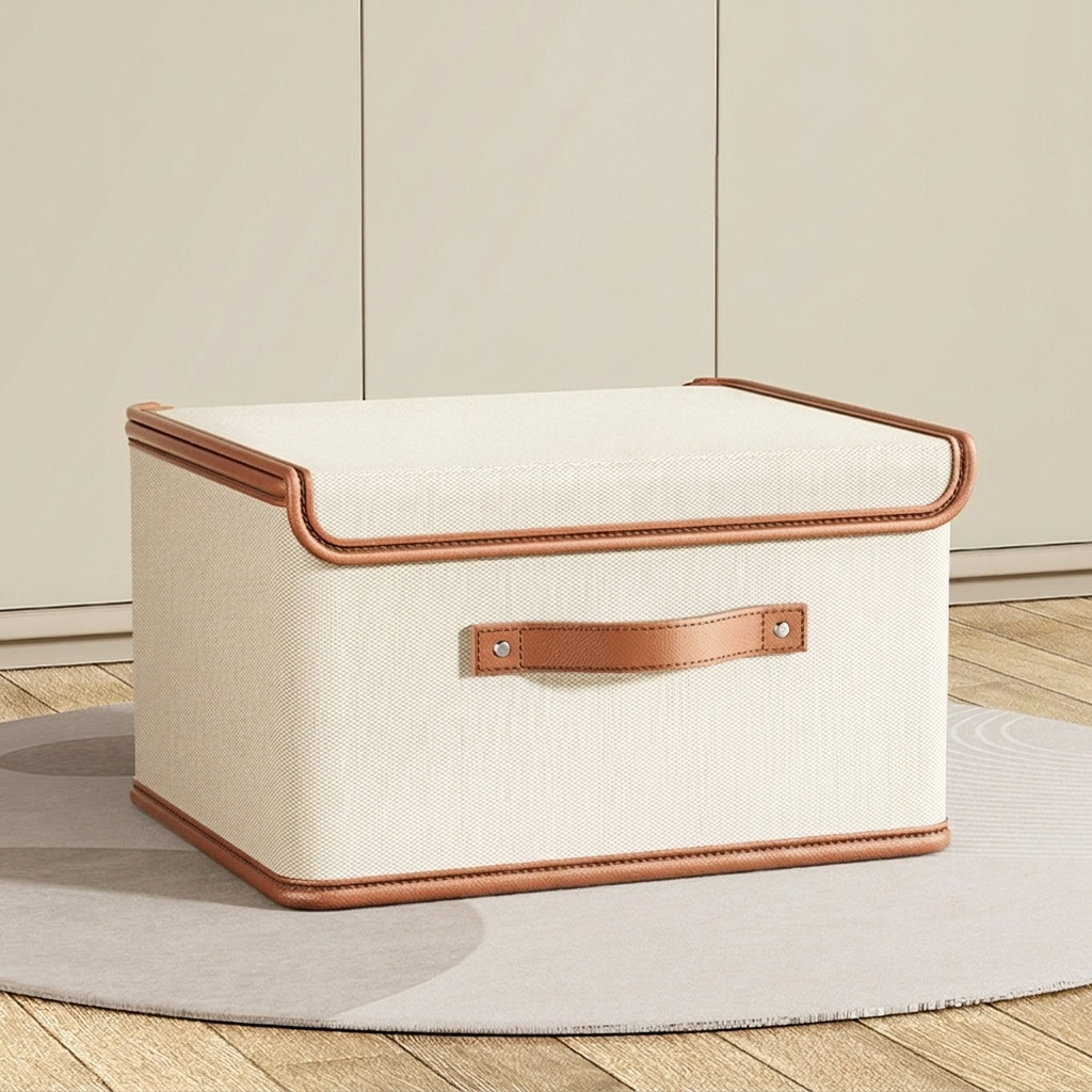 Avento Aufbewahrungsbox mit Deckel - Faltbar, Oxford-Stoff, Praktisch und Platzsparend 5